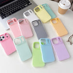 เคสโทรศัพท์ไฮบริด TPU PC สัมผัสด้านสีเจลลี่ สำหรับ iPhone 12 Pro Max, iPhone 12 Pro, iPhone 11