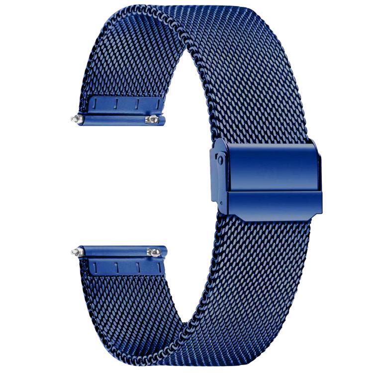 Milanese Buckle Stainless Steel Watch Band, 8mm, 10mm, 12mm, 13mm, 14mm, 15mm, 16mm, 17mm, 18mm