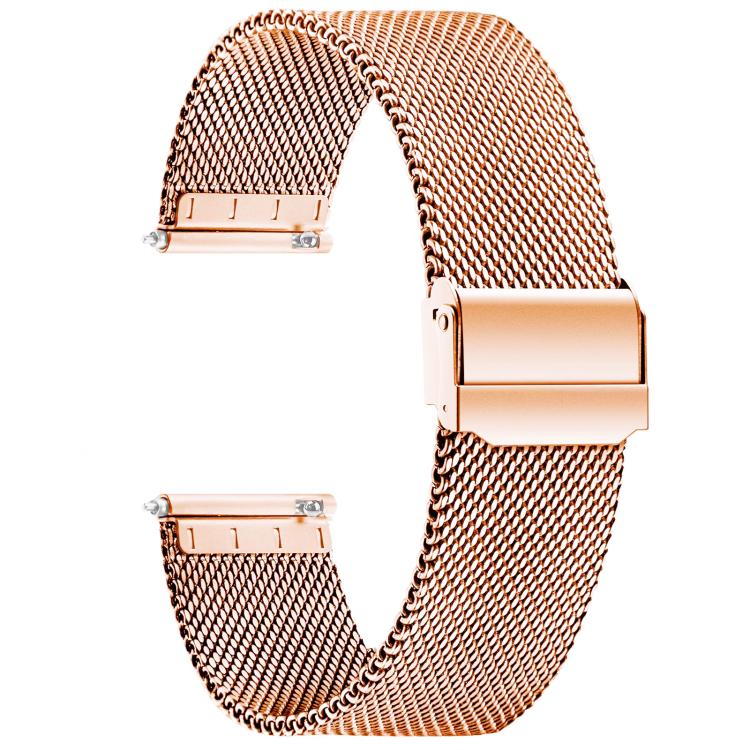 Milanese Buckle Stainless Steel Watch Band, 8mm, 10mm, 12mm, 13mm, 14mm, 15mm, 16mm, 17mm, 18mm
