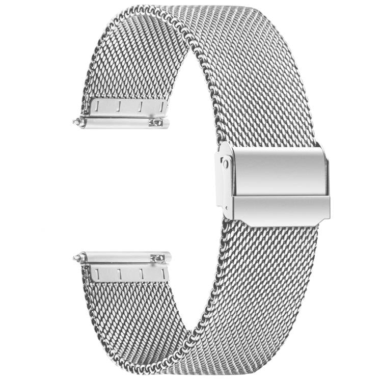 Milanese Buckle Stainless Steel Watch Band, 19mm, 20mm, 21mm, 22mm, 24mm