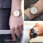 Milanese Buckle Stainless Steel Watch Band, 19mm, 20mm, 21mm, 22mm, 24mm