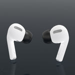 จุกหูฟังซิลิโคนเปลี่ยนได้ 6 คู่ สำหรับ AirPods Pro พร้อมกล่องเก็บ สีขาวซิลิโคน