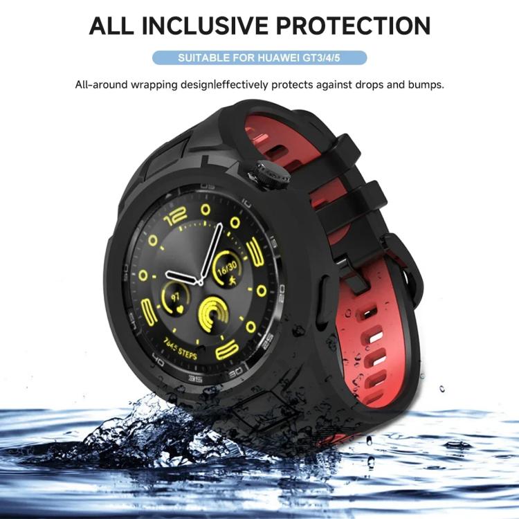 xDfind Sport Integrated TPU Watch Band, For Huawei Watch GT 5 / 4 / 3 46mm, For Huawei Watch GT 5 / 4 / 3 41mm
