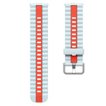 xDfind Sport Vertical Striped Two Color Silicone Watch Band, For Huawei Watch Fit 5 / Fit 5 Pro / Fit 4 Pro