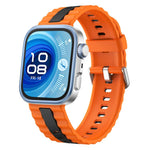 xDfind Sport Vertical Striped Two Color Silicone Watch Band, For Huawei Watch Fit 5 / Fit 5 Pro / Fit 4 Pro