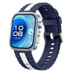 xDfind Sport Vertical Striped Two Color Silicone Watch Band, For Huawei Watch Fit 5 / Fit 5 Pro / Fit 4 Pro