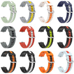 xDfind Sport Vertical Striped Two Color Silicone Watch Band, For Huawei Watch Fit 5 / Fit 5 Pro / Fit 4 Pro