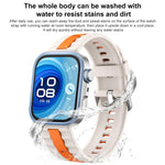 xDfind Sport Vertical Striped Two Color Silicone Watch Band, For Huawei Watch Fit 5 / Fit 5 Pro / Fit 4 Pro