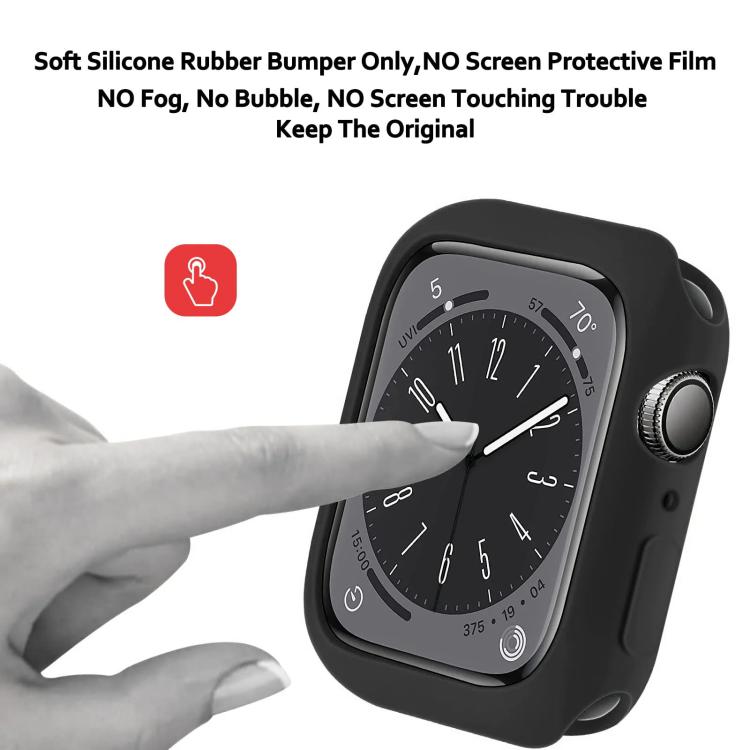 xDfind เคส TPU สำหรับนาฬิกา Apple Watch Series 6 / 5 / 4 / SE 44 มม., สำหรับ Apple Watch Series 6 / 5 / 4 / SE 40 มม., สำหรับ Apple Watch Series 9 / 8 / 7 45 มม., สำหรับ Apple Watch Series 9 / 8 / 7 41 มม.