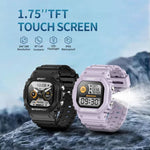 นาฬิกาอัจฉริยะกีฬาแบบหน้าจอสัมผัสเต็มรูปแบบ TFT 1.75 นิ้ว LC31 พร้อมบลูทูธและไฟฉาย