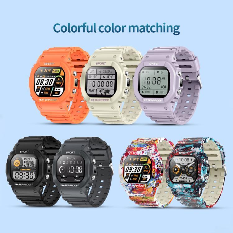 นาฬิกาอัจฉริยะกีฬาแบบหน้าจอสัมผัสเต็มรูปแบบ TFT 1.75 นิ้ว LC31 พร้อมบลูทูธและไฟฉาย