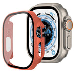 xDfind ฟิล์มกระจกนิรภัยแบบบูรณาการกับเคส PC สำหรับนาฬิกา Apple Watch Series 6 / 5 / 4 / SE 44 มม., สำหรับ Apple Watch Series 6 / 5 / 4 / SE 40 มม., สำหรับ Apple Watch Series 11 46 มม. / 10 46 มม., สำหรับ Apple Watch Series 11 42 มม. / 10 42 มม.