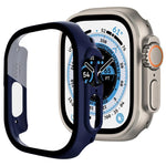 xDfind ฟิล์มกระจกนิรภัยแบบบูรณาการกับเคส PC สำหรับนาฬิกา Apple Watch Series 6 / 5 / 4 / SE 44 มม., สำหรับ Apple Watch Series 6 / 5 / 4 / SE 40 มม., สำหรับ Apple Watch Series 11 46 มม. / 10 46 มม., สำหรับ Apple Watch Series 11 42 มม. / 10 42 มม.