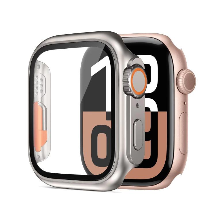 ฟิล์มกระจกนิรภัย xDfind เปลี่ยนเป็น Ultra 49mm ฝาครอบนาฬิกา PC แบบบูรณาการ สำหรับ Apple Watch Series 6 / 5 / 4 / SE 44mm, สำหรับ Apple Watch Series 6 / 5 / 4 / SE 40mm, สำหรับ Apple Watch Series 9 / 8 / 7 45mm, สำหรับ Apple Watch Series 9 / 8 / 7 41mm