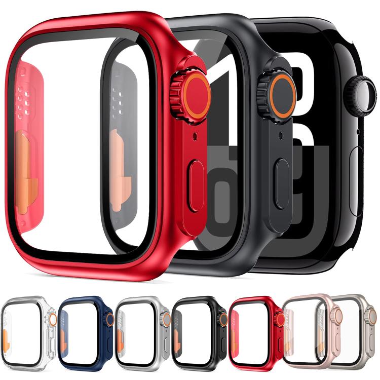 ฟิล์มกระจกนิรภัย xDfind เปลี่ยนเป็น Ultra 49mm ฝาครอบนาฬิกา PC แบบบูรณาการ สำหรับ Apple Watch Series 6 / 5 / 4 / SE 44mm, สำหรับ Apple Watch Series 6 / 5 / 4 / SE 40mm, สำหรับ Apple Watch Series 9 / 8 / 7 45mm, สำหรับ Apple Watch Series 9 / 8 / 7 41mm
