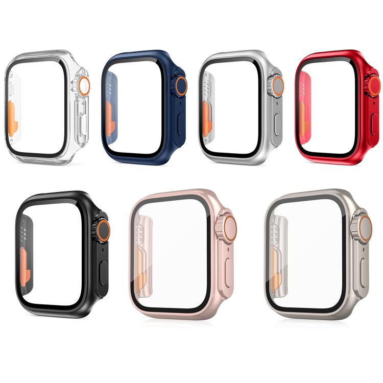ฟิล์มกระจกนิรภัย xDfind เปลี่ยนเป็น Ultra 49mm ฝาครอบนาฬิกา PC แบบบูรณาการ สำหรับ Apple Watch Series 6 / 5 / 4 / SE 44mm, สำหรับ Apple Watch Series 6 / 5 / 4 / SE 40mm, สำหรับ Apple Watch Series 9 / 8 / 7 45mm, สำหรับ Apple Watch Series 9 / 8 / 7 41mm