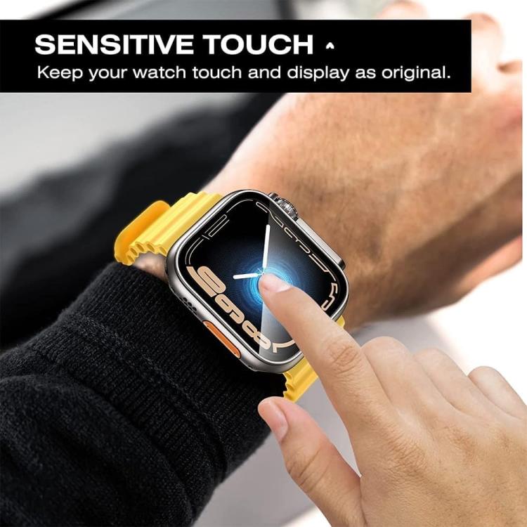 ฟิล์มกระจกนิรภัย xDfind เปลี่ยนเป็น Ultra 49mm ฝาครอบนาฬิกา PC แบบบูรณาการ สำหรับ Apple Watch Series 6 / 5 / 4 / SE 44mm, สำหรับ Apple Watch Series 6 / 5 / 4 / SE 40mm, สำหรับ Apple Watch Series 9 / 8 / 7 45mm, สำหรับ Apple Watch Series 9 / 8 / 7 41mm