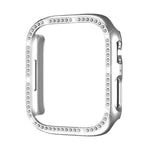 xDfind เคส PC รูปเพชรกลวงแถวเดียว สำหรับนาฬิกา Apple Watch Series 11 46 มม. / 10 46 มม., สำหรับ Apple Watch Series 11 42 มม. / 10 42 มม.