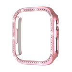 xDfind เคส PC รูปเพชรกลวงแถวเดียว สำหรับนาฬิกา Apple Watch Series 11 46 มม. / 10 46 มม., สำหรับ Apple Watch Series 11 42 มม. / 10 42 มม.