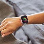 xDfind เคส PC รูปเพชรกลวงแถวเดียว สำหรับนาฬิกา Apple Watch Series 11 46 มม. / 10 46 มม., สำหรับ Apple Watch Series 11 42 มม. / 10 42 มม.