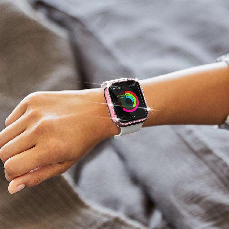 xDfind เคส PC รูปเพชรกลวงแถวเดียว สำหรับนาฬิกา Apple Watch Series 11 46 มม. / 10 46 มม., สำหรับ Apple Watch Series 11 42 มม. / 10 42 มม.