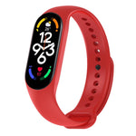 xDfind Solid Color Integrated Cover Silicone Watch Band, For Xiaomi Smart Band 10 / 9 / 8
