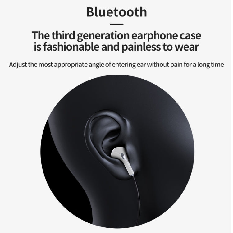 หูฟังบลูทูธ M60 8D เสียงรอบทิศทางแบบสวมคอ 5.1 รองรับโหมด MP3 และการ์ด TF