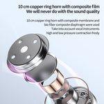 หูฟังบลูทูธ M60 8D เสียงรอบทิศทางแบบสวมคอ 5.1 รองรับโหมด MP3 และการ์ด TF