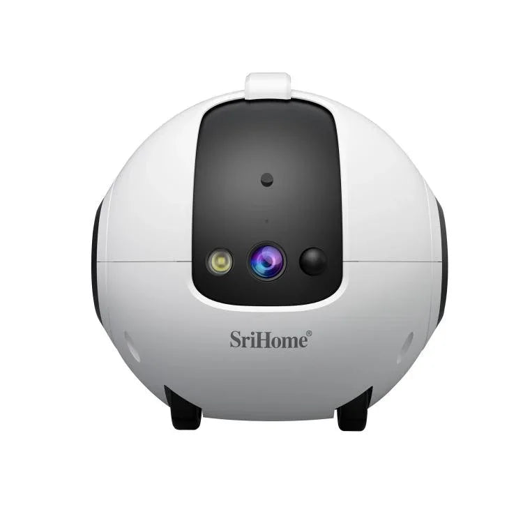كاميرا روبوت ذكية للحيوانات الأليفة بدقة 4 ميجابكسل SriHome DH013، قابس أمريكي، قابس بريطاني، قابس أوروبي، قابس أسترالي