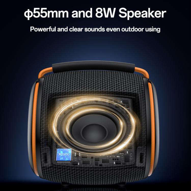 ลำโพง Bluetooth ขนาดเล็กแบบพกพา 8W Yesido YSW40, YSW40