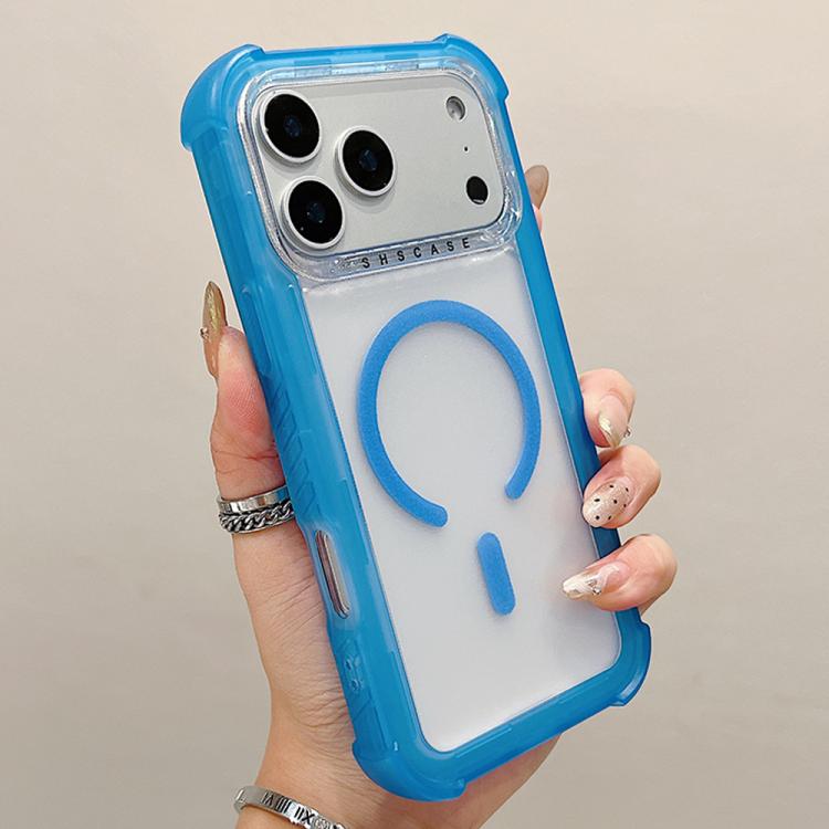 เคสโทรศัพท์แบบไฮบริด TPU ด้านใสพร้อม PC 3-in-1 MagSafe สำหรับ iPhone 17 Pro Max, สำหรับ iPhone 17 Pro, สำหรับ iPhone 17, สำหรับ iPhone Air, สำหรับ iPhone 16 Pro Max, สำหรับ iPhone 16 Pro, สำหรับ iPhone 16 Plus, สำหรับ iPhone 16