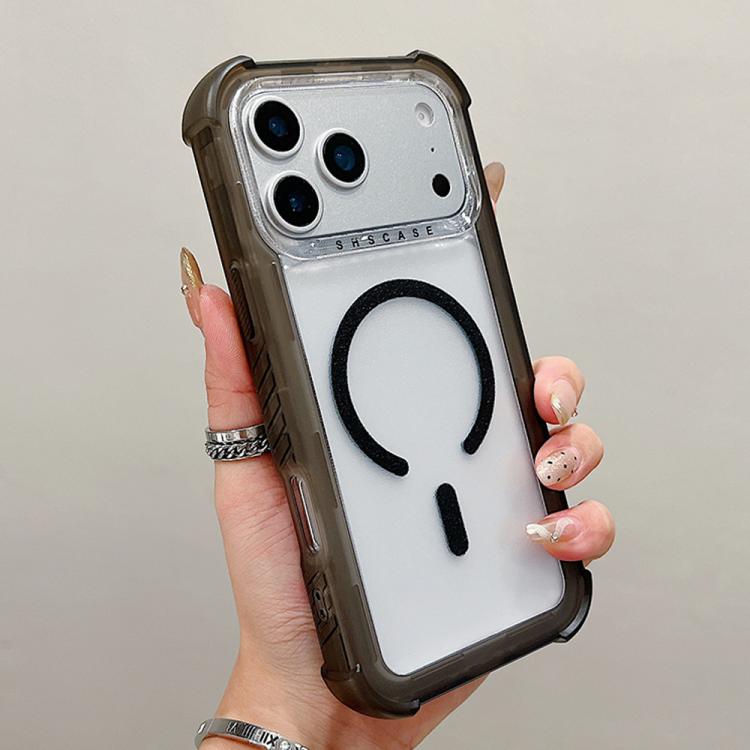 เคสโทรศัพท์แบบไฮบริด TPU ด้านใสพร้อม PC 3-in-1 MagSafe สำหรับ iPhone 17 Pro Max, สำหรับ iPhone 17 Pro, สำหรับ iPhone 17, สำหรับ iPhone Air, สำหรับ iPhone 16 Pro Max, สำหรับ iPhone 16 Pro, สำหรับ iPhone 16 Plus, สำหรับ iPhone 16