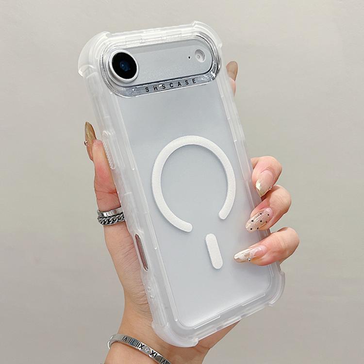 เคสโทรศัพท์แบบไฮบริด TPU ด้านใสพร้อม PC 3-in-1 MagSafe สำหรับ iPhone 17 Pro Max, สำหรับ iPhone 17 Pro, สำหรับ iPhone 17, สำหรับ iPhone Air, สำหรับ iPhone 16 Pro Max, สำหรับ iPhone 16 Pro, สำหรับ iPhone 16 Plus, สำหรับ iPhone 16