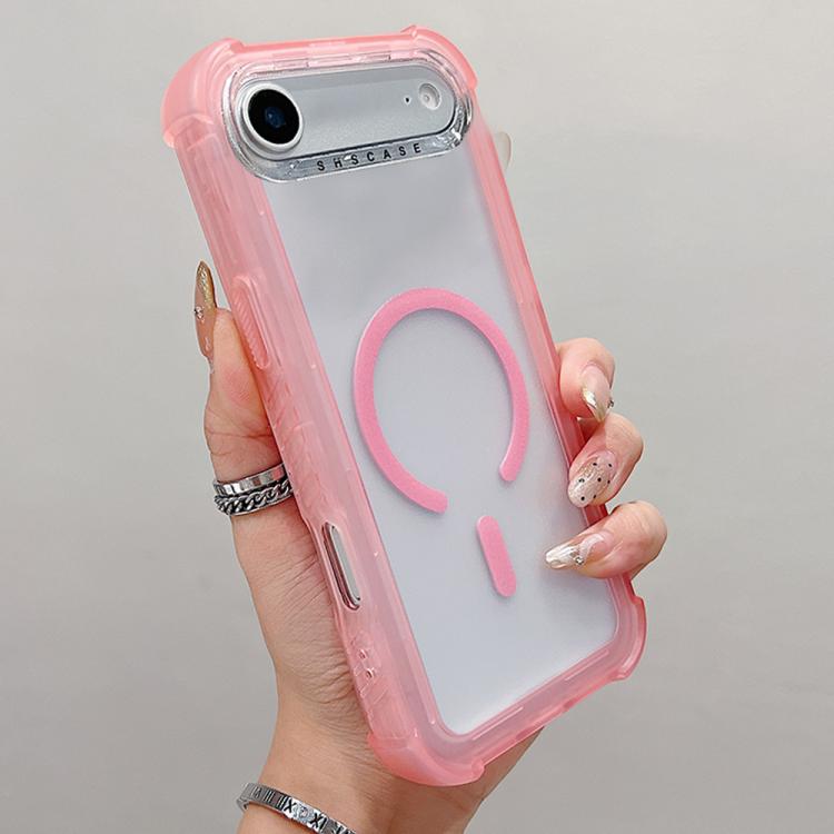เคสโทรศัพท์แบบไฮบริด TPU ด้านใสพร้อม PC 3-in-1 MagSafe สำหรับ iPhone 17 Pro Max, สำหรับ iPhone 17 Pro, สำหรับ iPhone 17, สำหรับ iPhone Air, สำหรับ iPhone 16 Pro Max, สำหรับ iPhone 16 Pro, สำหรับ iPhone 16 Plus, สำหรับ iPhone 16