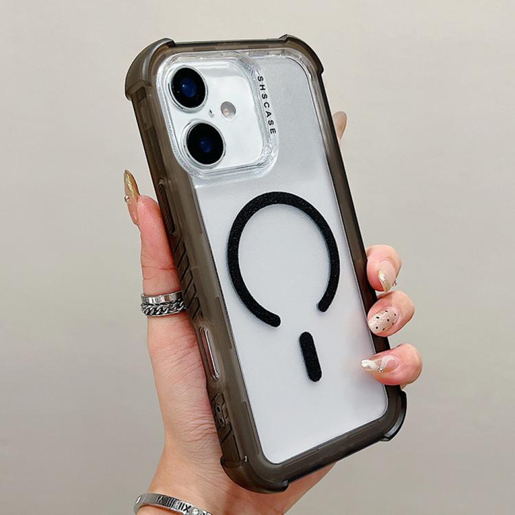 เคสโทรศัพท์แบบไฮบริด TPU ด้านใสพร้อม PC 3-in-1 MagSafe สำหรับ iPhone 17 Pro Max, สำหรับ iPhone 17 Pro, สำหรับ iPhone 17, สำหรับ iPhone Air, สำหรับ iPhone 16 Pro Max, สำหรับ iPhone 16 Pro, สำหรับ iPhone 16 Plus, สำหรับ iPhone 16