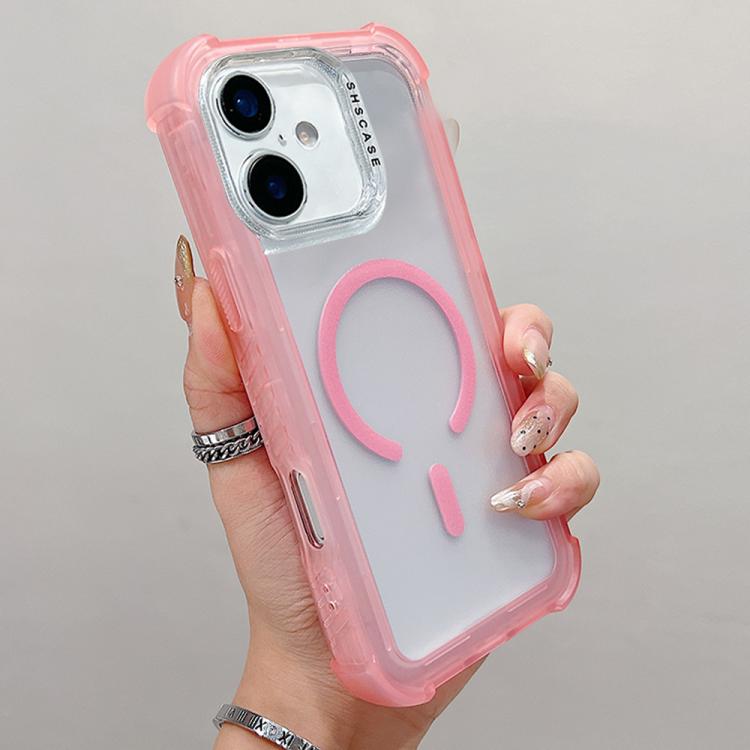 เคสโทรศัพท์แบบไฮบริด TPU ด้านใสพร้อม PC 3-in-1 MagSafe สำหรับ iPhone 17 Pro Max, สำหรับ iPhone 17 Pro, สำหรับ iPhone 17, สำหรับ iPhone Air, สำหรับ iPhone 16 Pro Max, สำหรับ iPhone 16 Pro, สำหรับ iPhone 16 Plus, สำหรับ iPhone 16