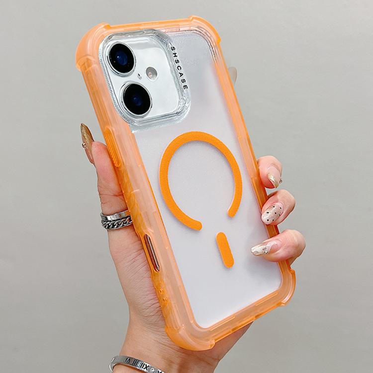 เคสโทรศัพท์แบบไฮบริด TPU ด้านใสพร้อม PC 3-in-1 MagSafe สำหรับ iPhone 17 Pro Max, สำหรับ iPhone 17 Pro, สำหรับ iPhone 17, สำหรับ iPhone Air, สำหรับ iPhone 16 Pro Max, สำหรับ iPhone 16 Pro, สำหรับ iPhone 16 Plus, สำหรับ iPhone 16