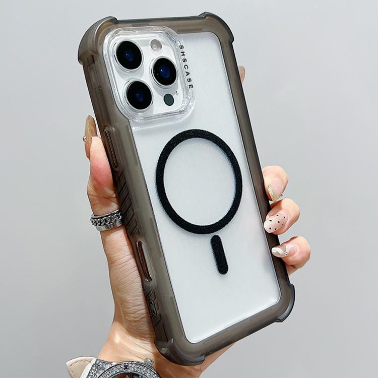 เคสโทรศัพท์แบบไฮบริด TPU ด้านใสพร้อม PC 3-in-1 MagSafe สำหรับ iPhone 17 Pro Max, สำหรับ iPhone 17 Pro, สำหรับ iPhone 17, สำหรับ iPhone Air, สำหรับ iPhone 16 Pro Max, สำหรับ iPhone 16 Pro, สำหรับ iPhone 16 Plus, สำหรับ iPhone 16
