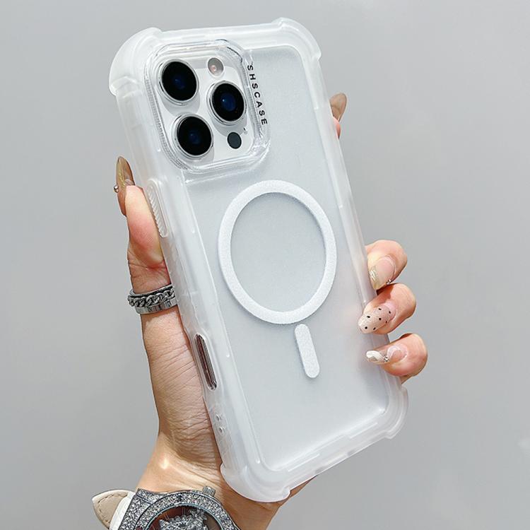 เคสโทรศัพท์แบบไฮบริด TPU ด้านใสพร้อม PC 3-in-1 MagSafe สำหรับ iPhone 17 Pro Max, สำหรับ iPhone 17 Pro, สำหรับ iPhone 17, สำหรับ iPhone Air, สำหรับ iPhone 16 Pro Max, สำหรับ iPhone 16 Pro, สำหรับ iPhone 16 Plus, สำหรับ iPhone 16