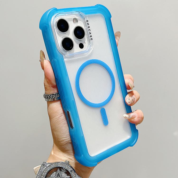 เคสโทรศัพท์แบบไฮบริด TPU ด้านใสพร้อม PC 3-in-1 MagSafe สำหรับ iPhone 17 Pro Max, สำหรับ iPhone 17 Pro, สำหรับ iPhone 17, สำหรับ iPhone Air, สำหรับ iPhone 16 Pro Max, สำหรับ iPhone 16 Pro, สำหรับ iPhone 16 Plus, สำหรับ iPhone 16