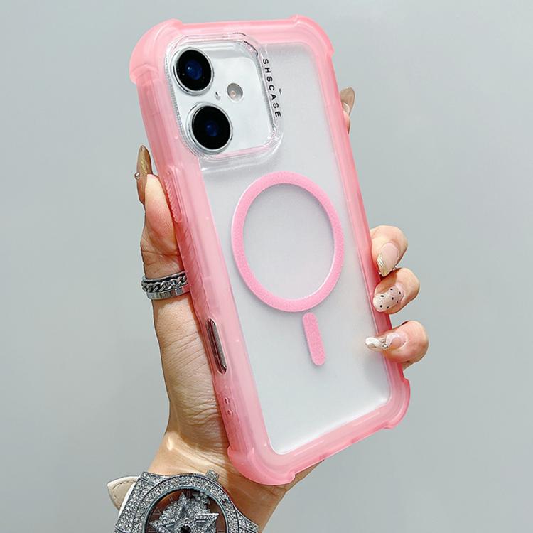 เคสโทรศัพท์แบบไฮบริด TPU ด้านใสพร้อม PC 3-in-1 MagSafe สำหรับ iPhone 17 Pro Max, สำหรับ iPhone 17 Pro, สำหรับ iPhone 17, สำหรับ iPhone Air, สำหรับ iPhone 16 Pro Max, สำหรับ iPhone 16 Pro, สำหรับ iPhone 16 Plus, สำหรับ iPhone 16