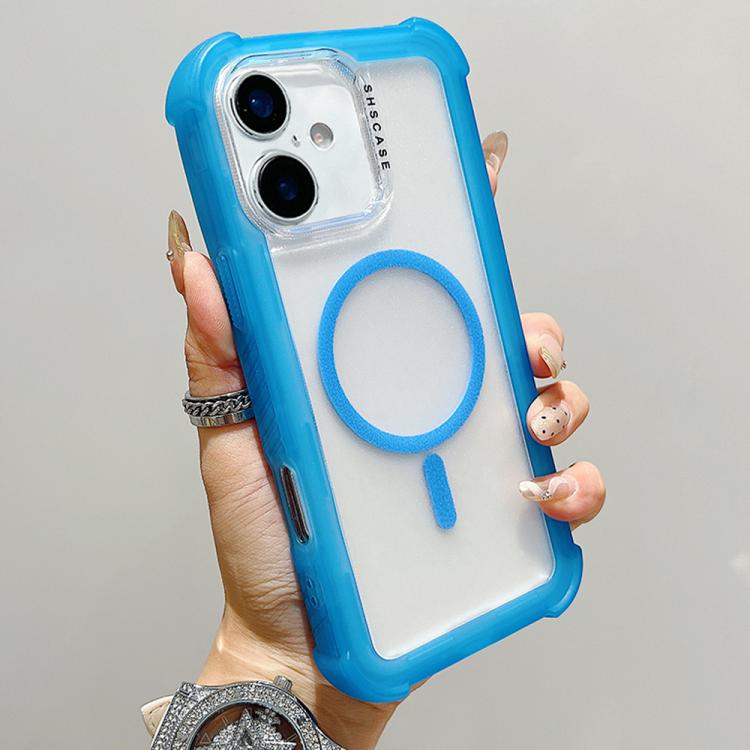 เคสโทรศัพท์แบบไฮบริด TPU ด้านใสพร้อม PC 3-in-1 MagSafe สำหรับ iPhone 17 Pro Max, สำหรับ iPhone 17 Pro, สำหรับ iPhone 17, สำหรับ iPhone Air, สำหรับ iPhone 16 Pro Max, สำหรับ iPhone 16 Pro, สำหรับ iPhone 16 Plus, สำหรับ iPhone 16