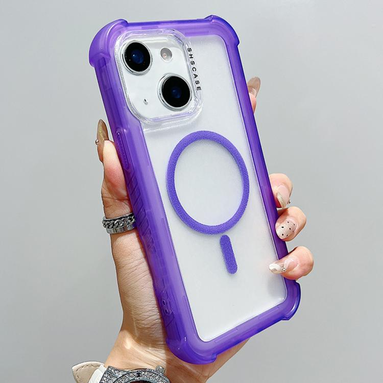 เคสโทรศัพท์แบบไฮบริด TPU ด้านใสพร้อม PC 3-in-1 MagSafe สำหรับ iPhone 15 Pro Max, สำหรับ iPhone 15 Pro, สำหรับ iPhone 15 Plus, สำหรับ iPhone 15, สำหรับ iPhone 14 Plus, สำหรับ iPhone 14, สำหรับ iPhone 14 Pro, สำหรับ iPhone 14 Pro Max