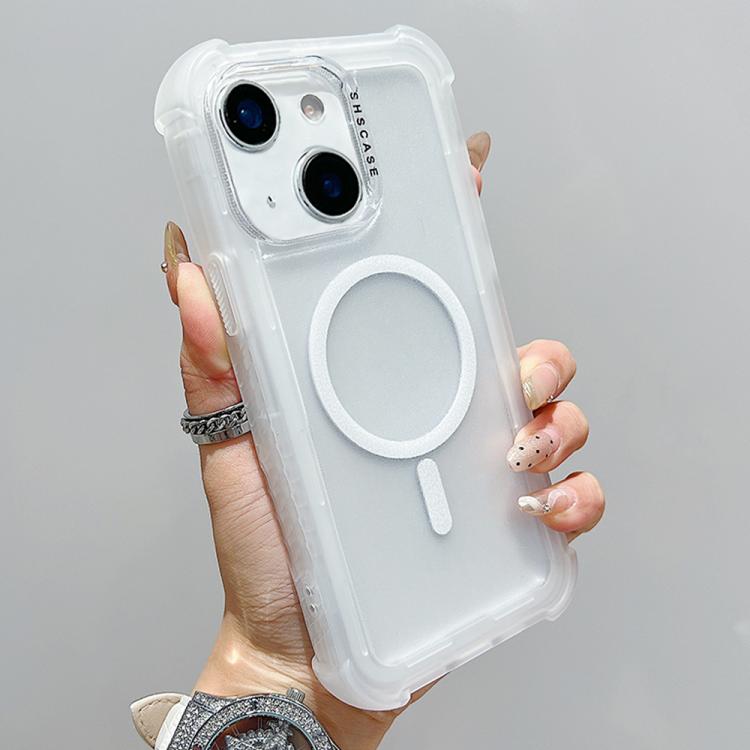 เคสโทรศัพท์แบบไฮบริด TPU ด้านใสพร้อม PC 3-in-1 MagSafe สำหรับ iPhone 15 Pro Max, สำหรับ iPhone 15 Pro, สำหรับ iPhone 15 Plus, สำหรับ iPhone 15, สำหรับ iPhone 14 Plus, สำหรับ iPhone 14, สำหรับ iPhone 14 Pro, สำหรับ iPhone 14 Pro Max