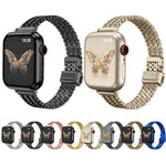 สายรัดนาฬิกาโลหะตาข่ายเหล็กพร้อมหัวเข็มขัดแม่เหล็กแบบสแน็ปบาง สำหรับ Apple Watch 46 มม. / 49 มม. / 45 มม. / 44 มม., สำหรับ Apple Watch 42 มม. / 41 มม. / 40 มม. / 38 มม.
