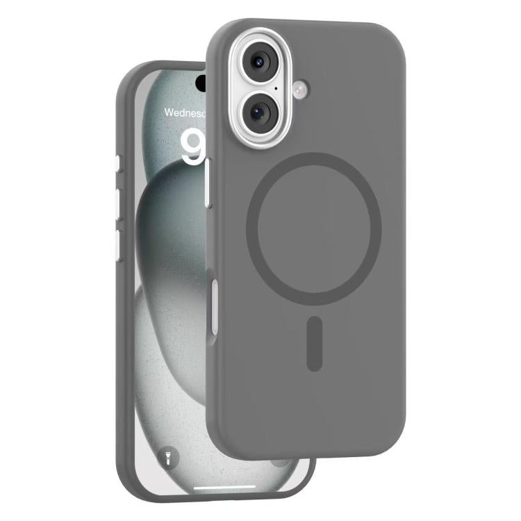 เคสโทรศัพท์ซิลิโคนเหลว MagSafe รุ่น Mutural Karen Series สำหรับ iPhone 17, สำหรับ iPhone Air