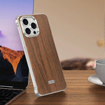 เคสโทรศัพท์ MagSafe ลายไม้โลหะไม่มีกรอบ J TRIBE สำหรับ iPhone 17 Pro Max, สำหรับ iPhone 17 Pro, สำหรับ iPhone 17, สำหรับ iPhone Air, สำหรับ iPhone 16 Pro Max, สำหรับ iPhone 16 Pro, สำหรับ iPhone 15 Pro Max, สำหรับ iPhone 15 Pro