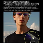 แว่นตาอัจฉริยะ W630 800W WiFi4 พร้อม AI จดจำภาพและแปลภาษา รองรับการโทรบลูทูธ