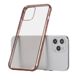 GEBEI Plating TPU Shockproof Protective Case, For iPhone 12 / 12 Pro, For iPhone 12 Pro Max