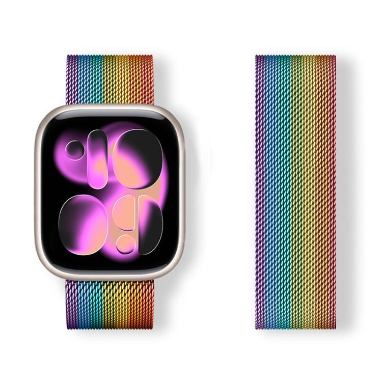 สายรัดนาฬิกาเหล็กกล้าไร้สนิมแม่เหล็กมิลานีส xDfind สำหรับ Apple Watch 42 / 44 / 45 / 46 / 49mm, สำหรับ Apple Watch 38 / 40 / 41 / S11 42mm